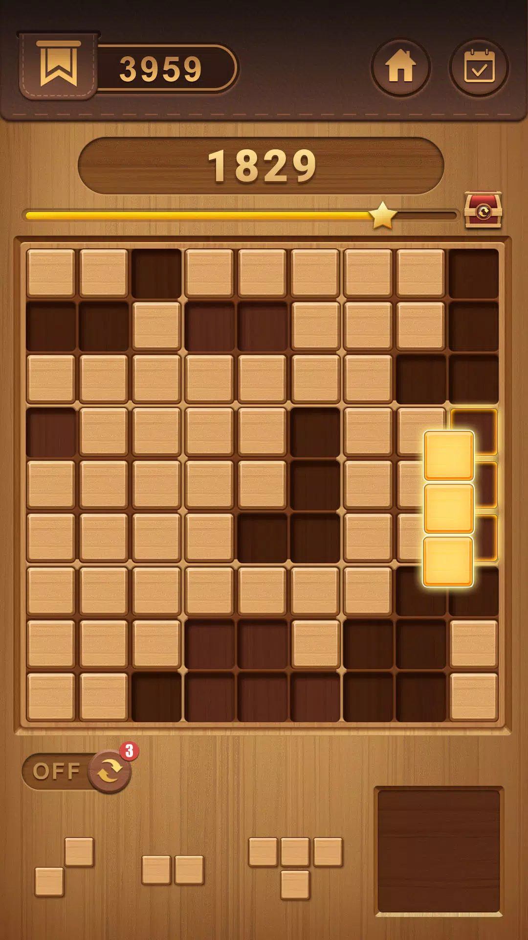 Block Sudoku Woody Puzzle Game Schermafbeelding 1