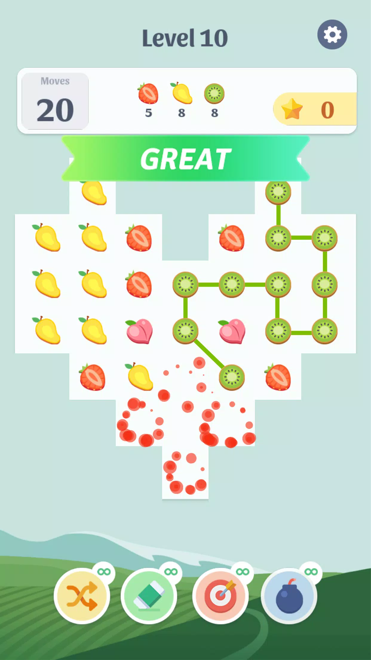 Fruit Game: Connect & Blast Скриншот 3