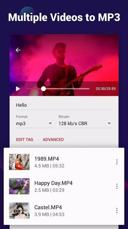 Video to MP3 – Video to Audio Schermafbeelding 2