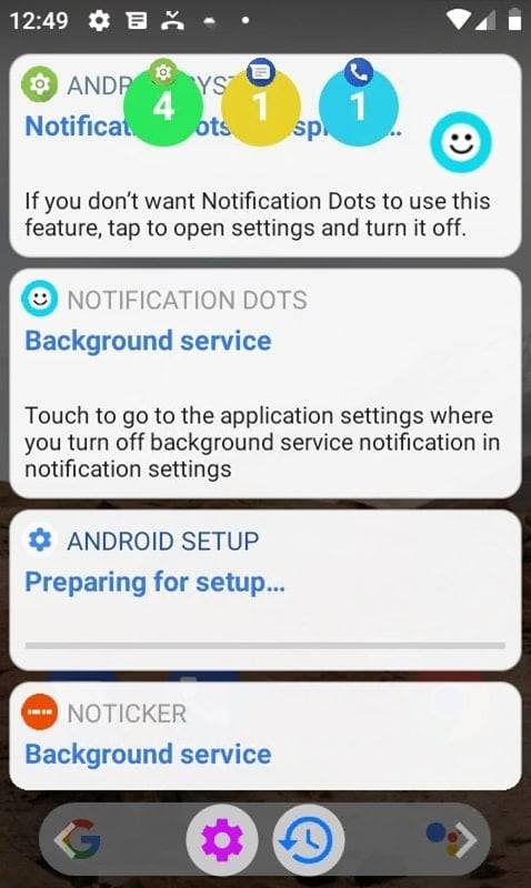 Notification Dots Tangkapan skrin 2