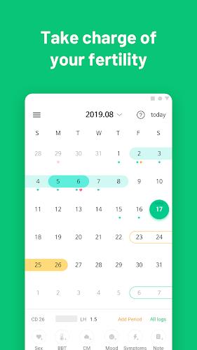 스마일리더 - 배란일 계산, 임신, 육아일기 Screenshot 4