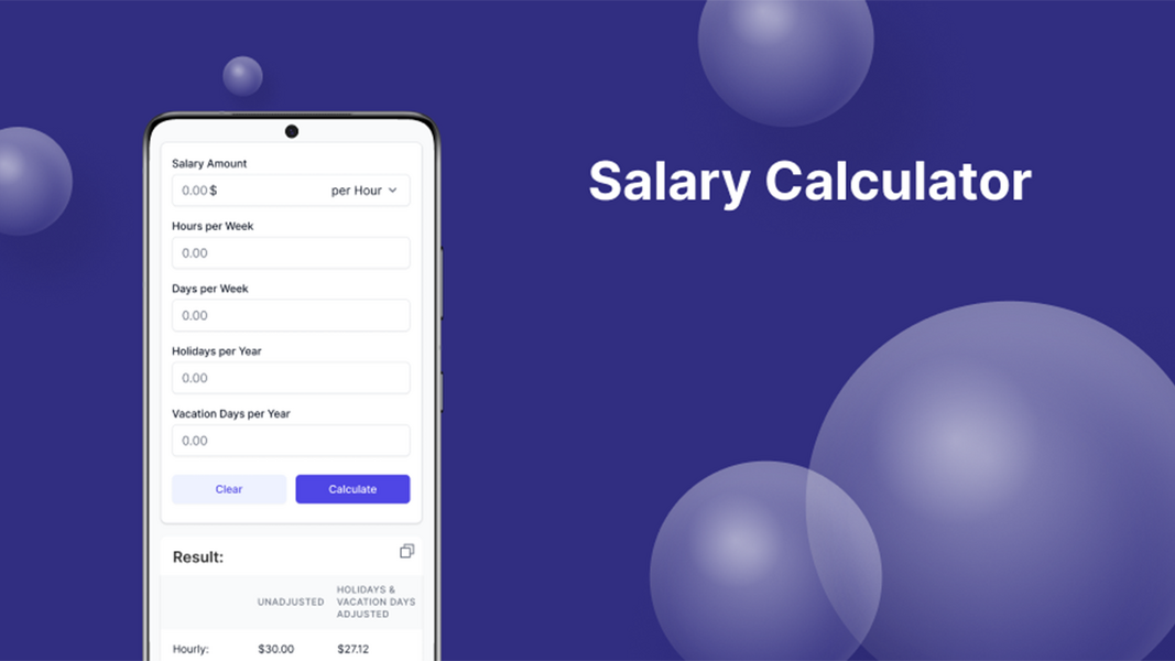 Salary Calculator应用截图第3张