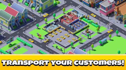 Idle Taxi Tycoon Скриншот 4