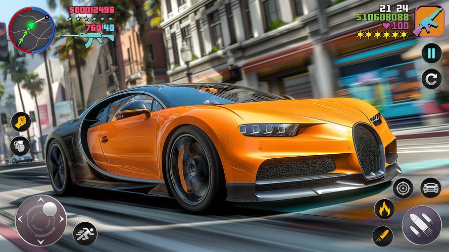 Open world Car Simulator Games Tangkapan skrin 3