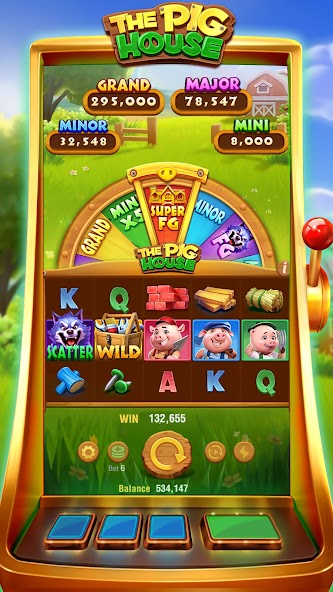 The Pig House Slot-TaDa Games Ảnh chụp màn hình 4