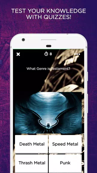 Metal Amino for Heavy Metal Music Fan Captura de tela 3