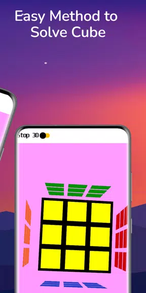 Rubik’s Cube Solver - 3D Cube 스크린샷 3
