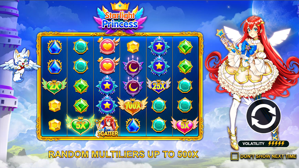 Starlight Princess Slot 스크린샷 2
