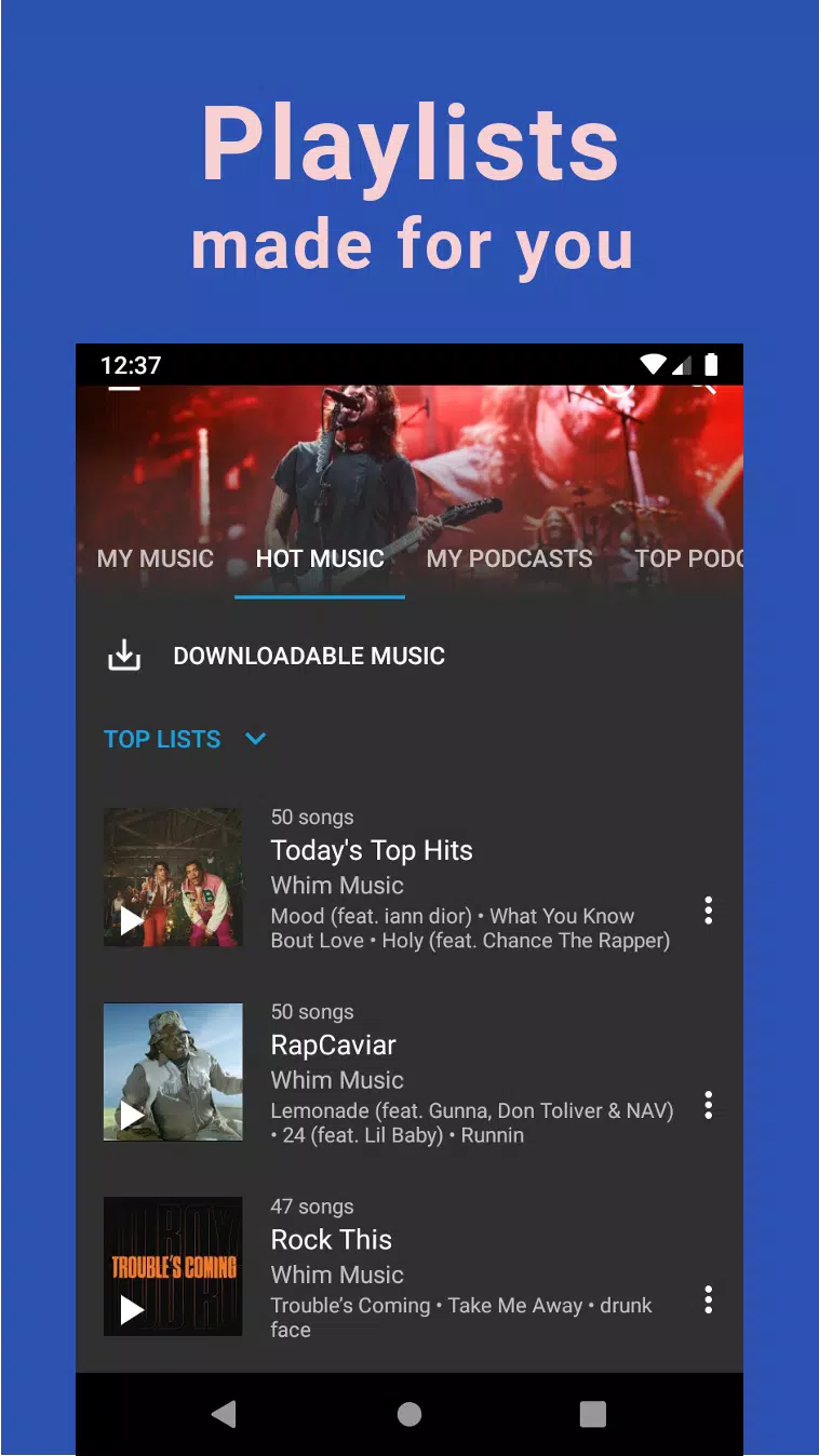 Schermata Unlimited MP3 Music Downloader 4