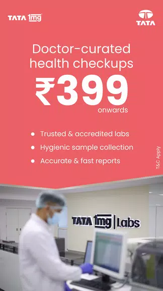 TATA 1mg Online Healthcare App Tangkapan skrin 4