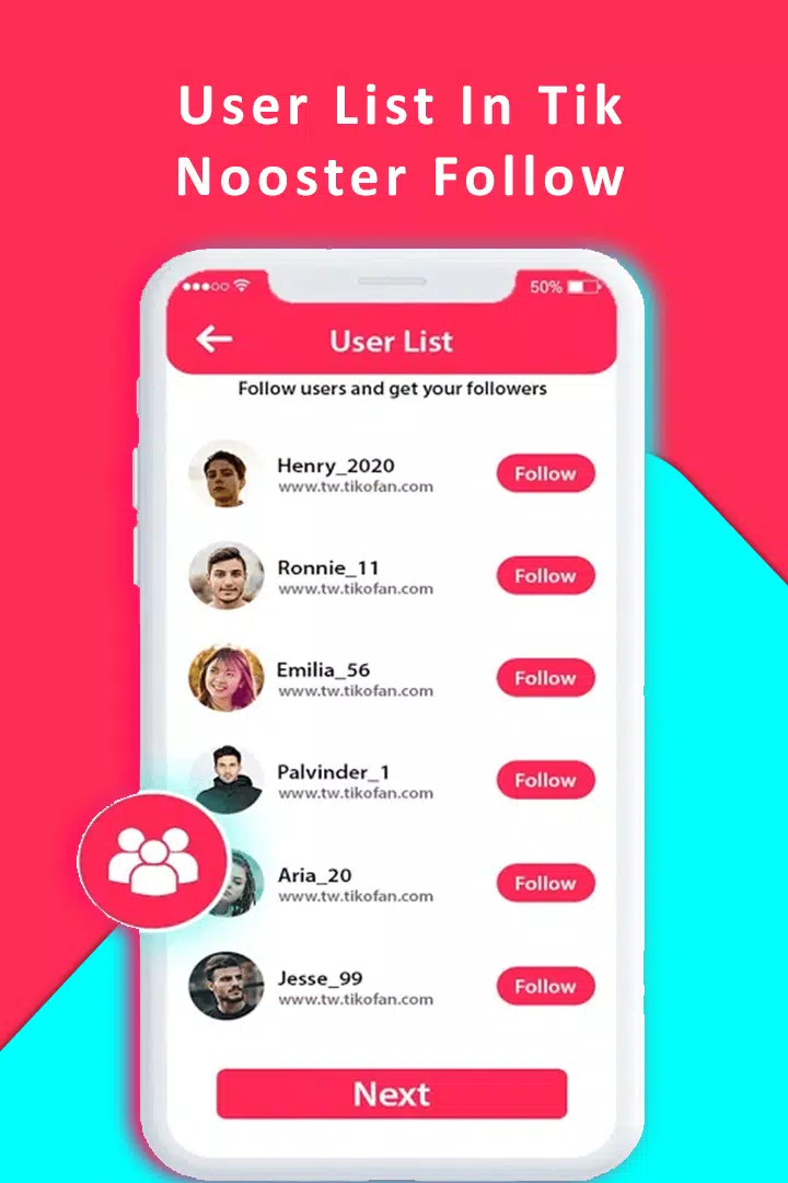 Schermata VipTools - Followers and Likes For tiktok Free 1
