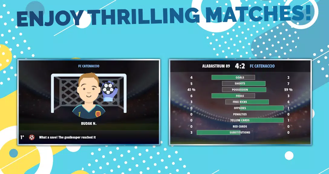 Catenaccio Football Manager ภาพหน้าจอ 2