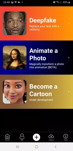 fakers.app - Impressions Deep Fake Face Swap Zrzut ekranu 4