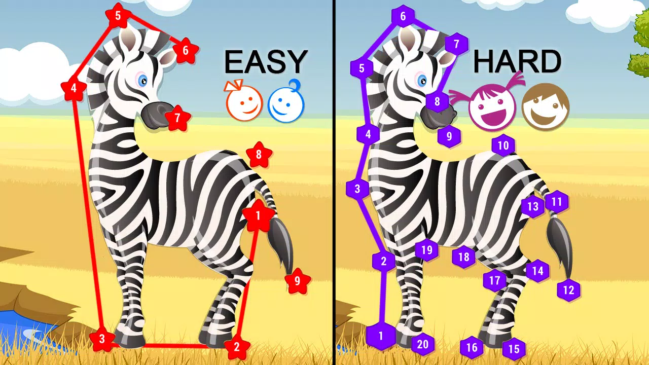 Alphabets game - Numbers game Скриншот 1