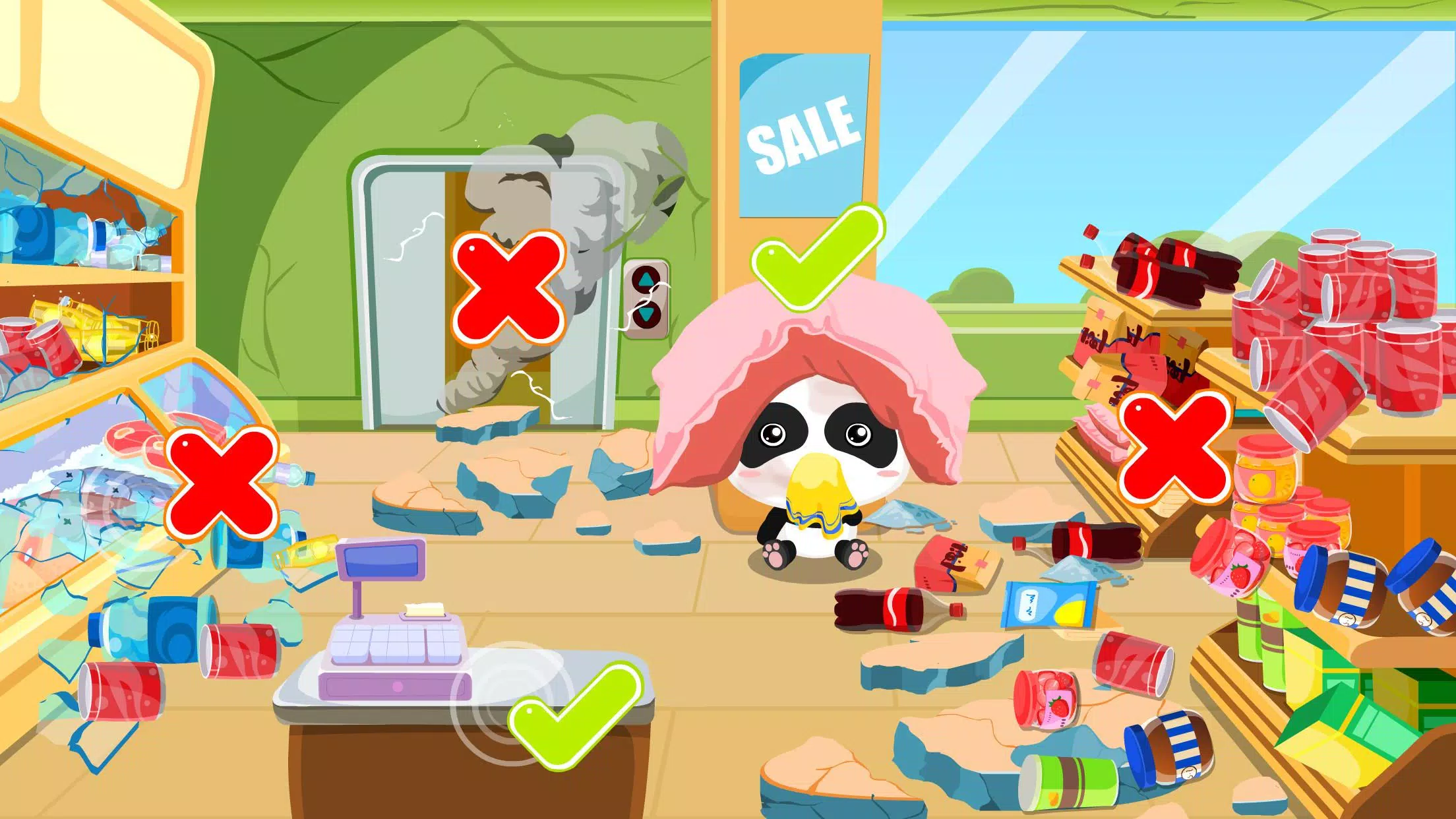 Schermata Baby Panda Earthquake Safety 1 3