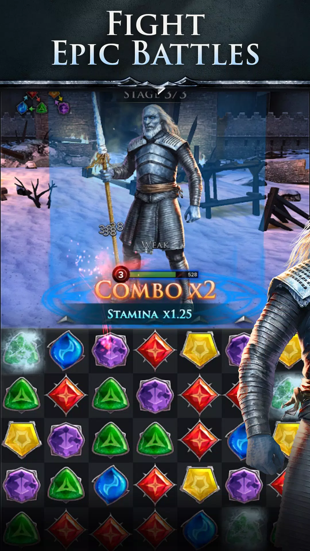 Schermata Game of Thrones: Legends RPG 4