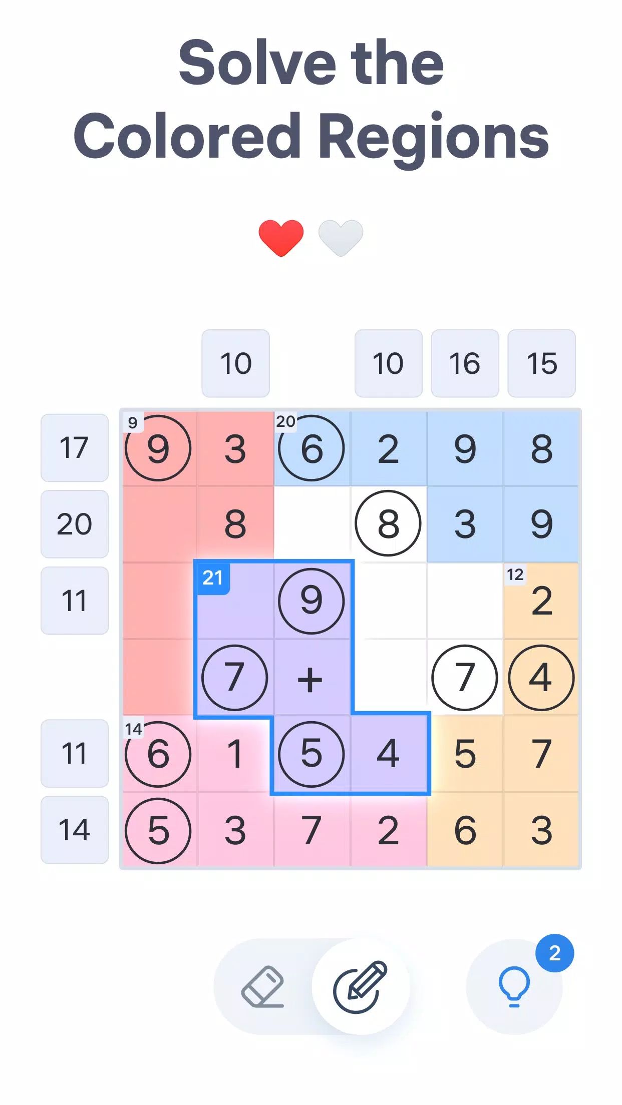 Number Sums Ảnh chụp màn hình 2