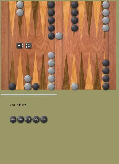 Backgammon Solitaire Classic Schermafbeelding 3