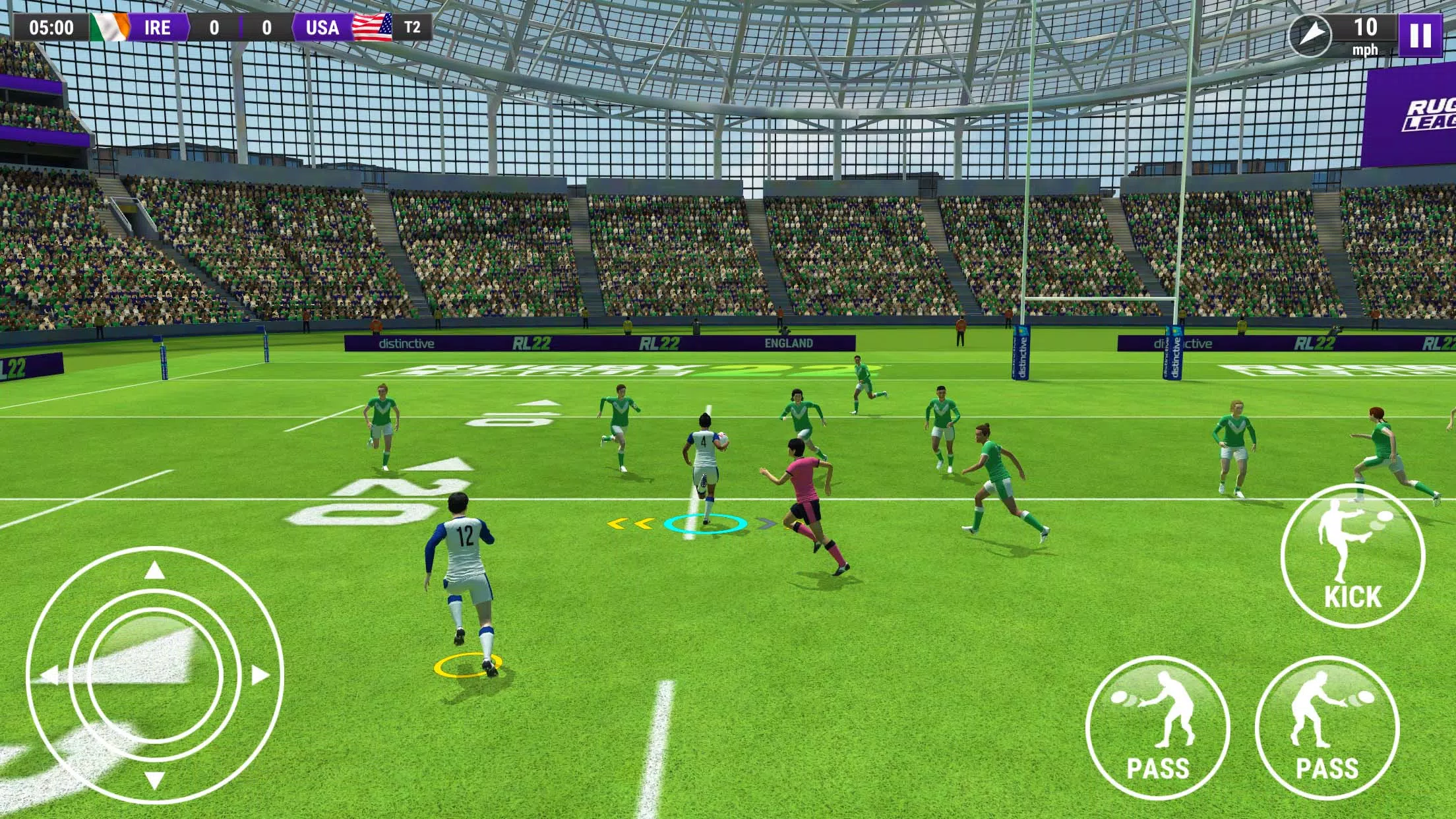 Rugby League 22 스크린샷 2