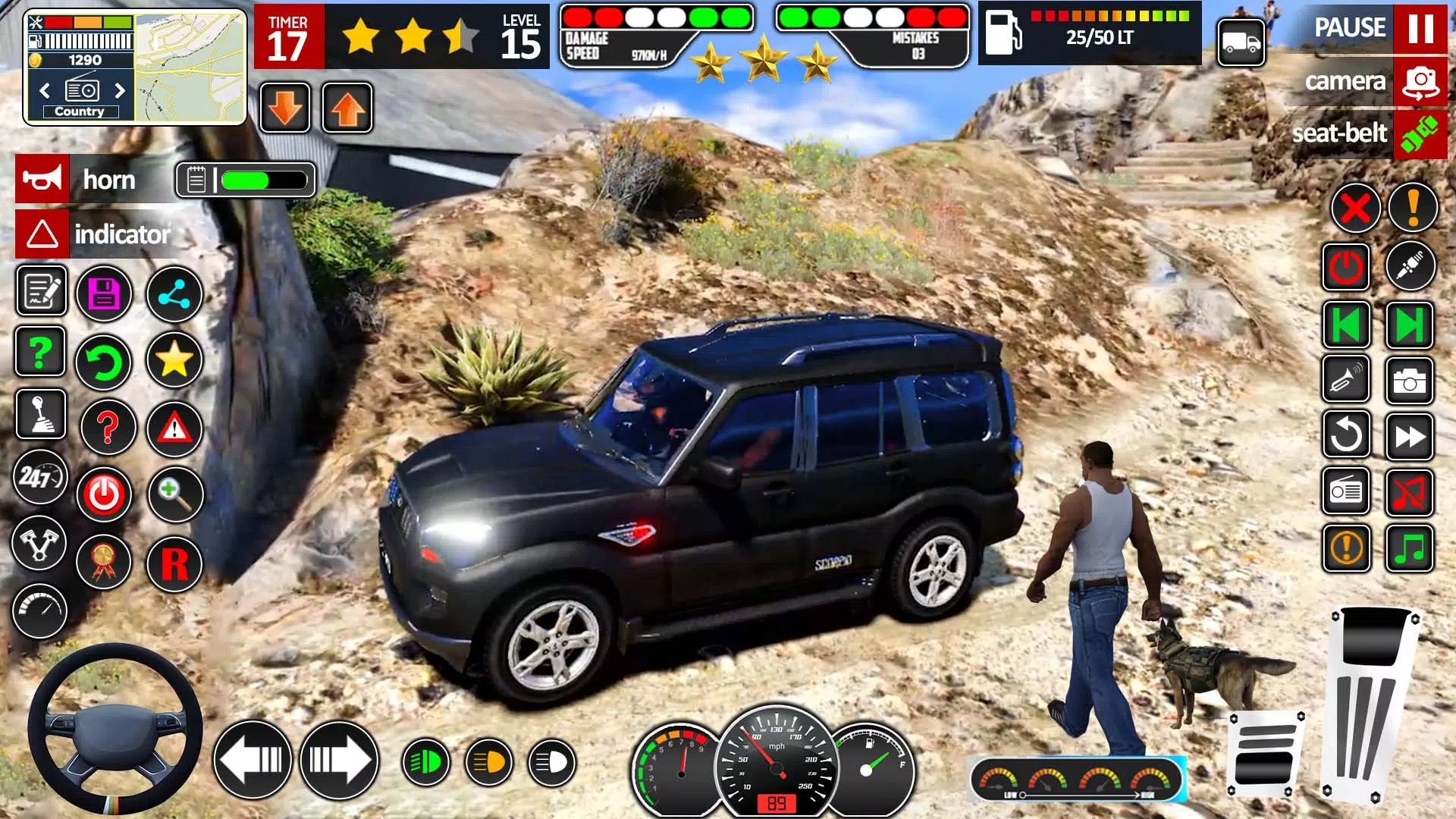 Prado Car Parking Game Screenshot 1