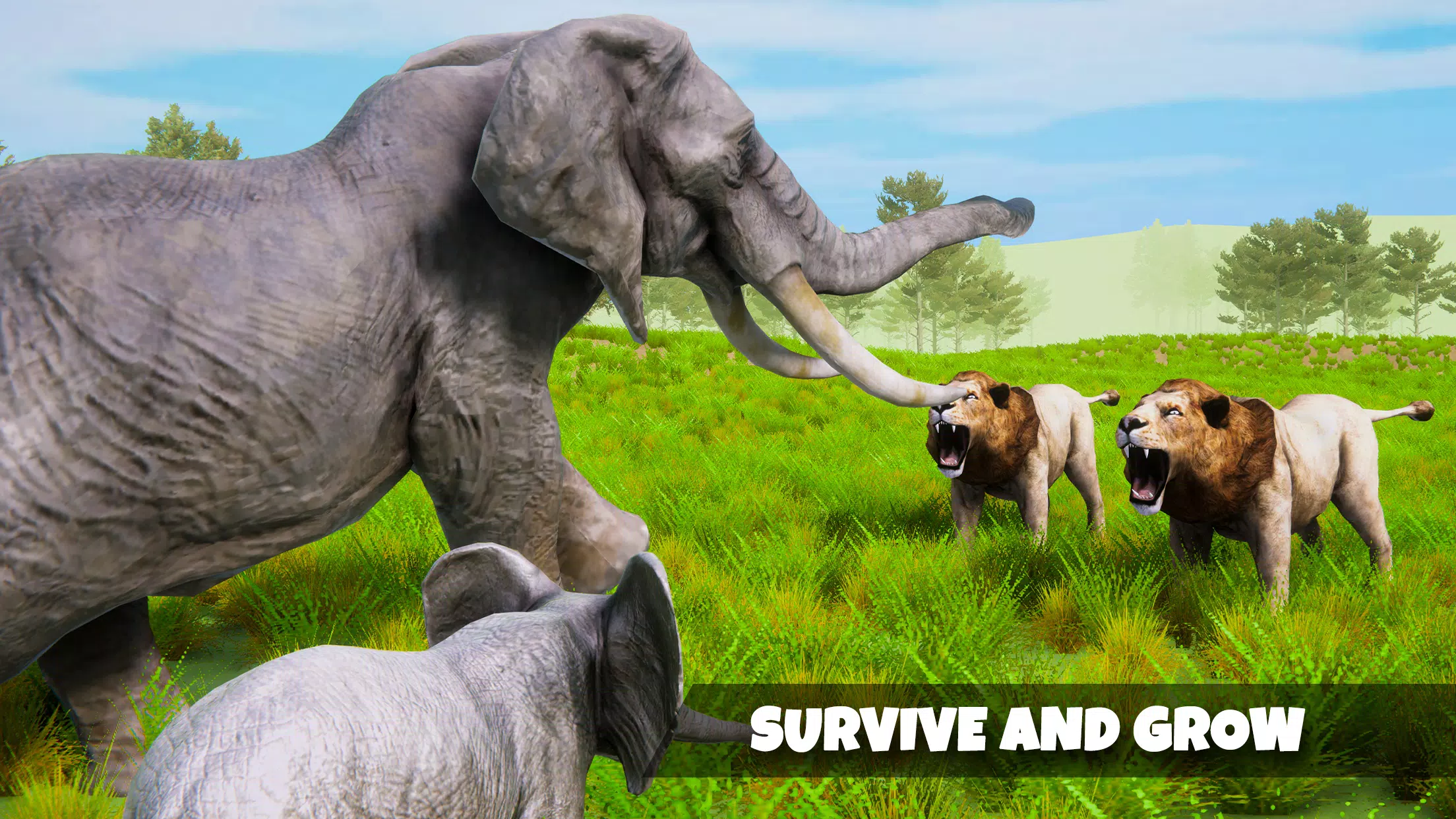 Elephant Simulator Wild Life Ảnh chụp màn hình 3