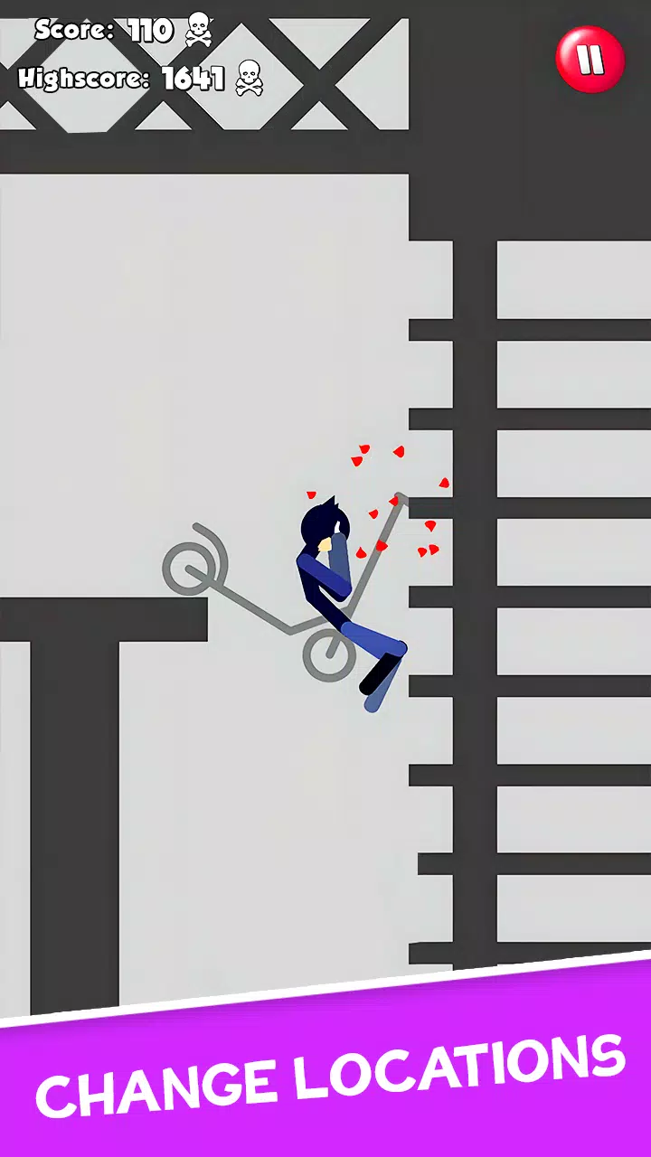 Stickman Broken Bones io ภาพหน้าจอ 4