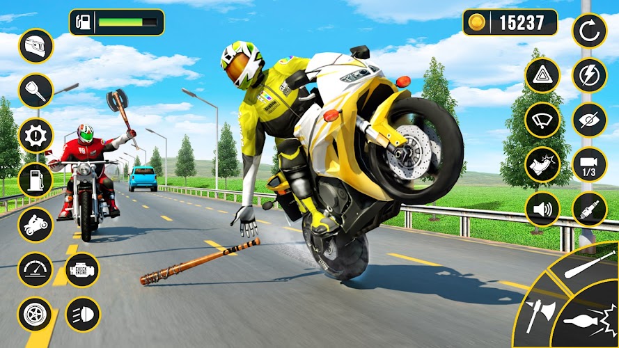 Moto Attack - Bike Racing Game Zrzut ekranu 1