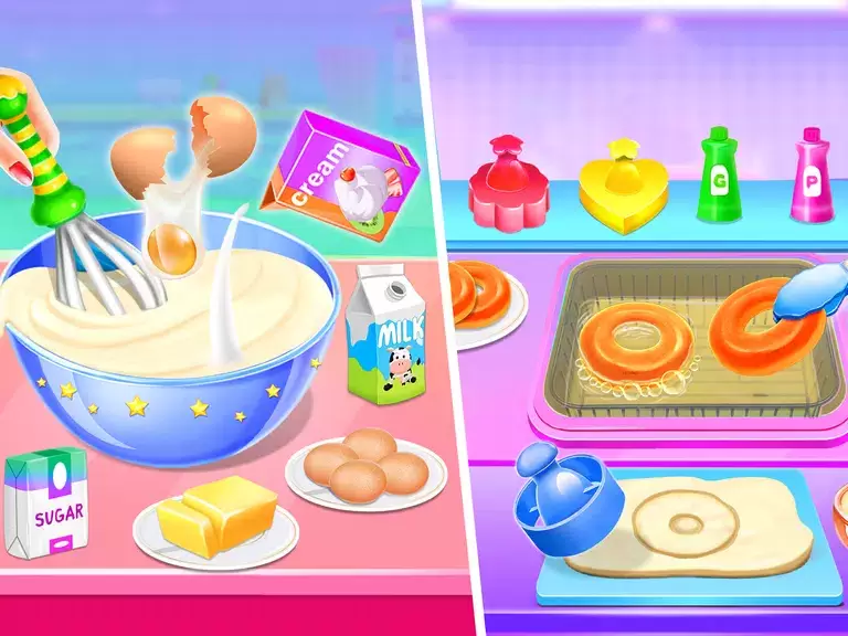 Make Donuts Game - Donut Maker Captura de pantalla 2