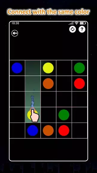 Dot Connect:match color dots Captura de pantalla 4