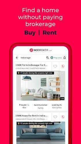 NoBroker Property Rent & Sell Screenshot 1