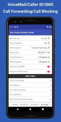 TalkTT-Call/SMS & Phone Number Screenshot 4