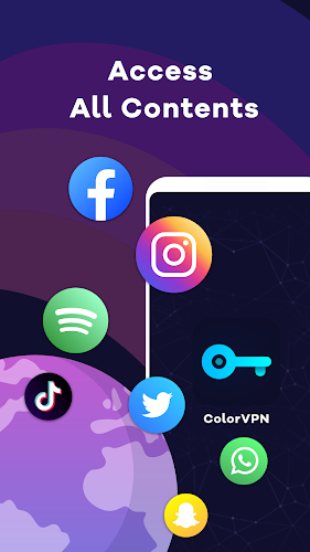 Color VPN - Secure Fast VPN Screenshot 1