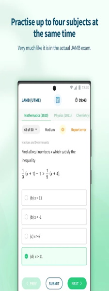 Class54 Learning App-JAMB 2024 ภาพหน้าจอ 1