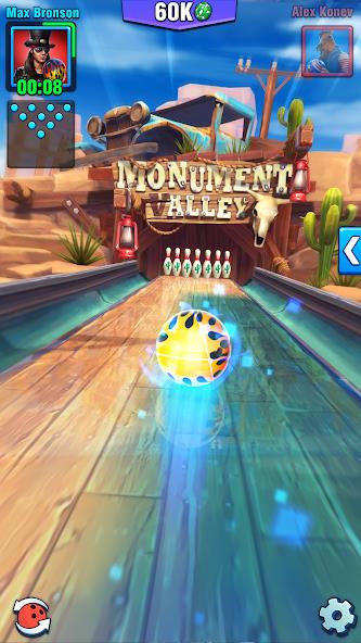 Schermata Bowling Crew — 3D bowling game Mod 1