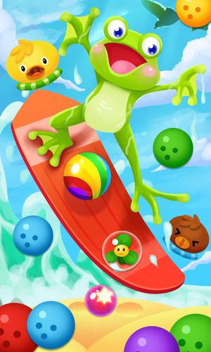 Frog pop bubble island スクリーンショット 1