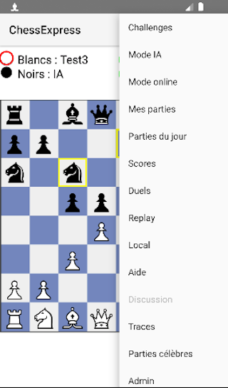 ChessExpress Echecs en ligne Screenshot 3