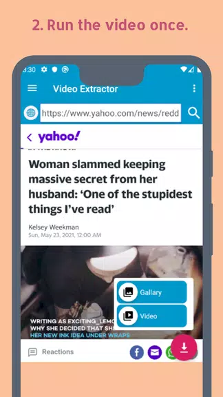 Video Extractor Tangkapan skrin 3
