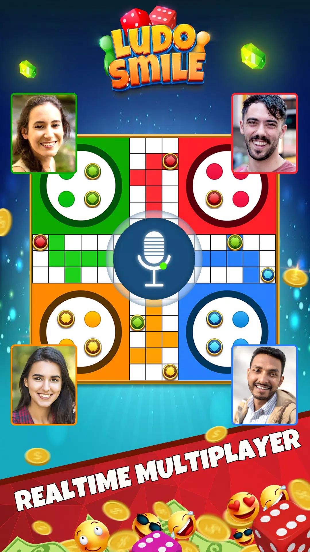 Ludo Online: Dice & Board Game ဖန်သားပြင်ဓာတ်ပုံ 2