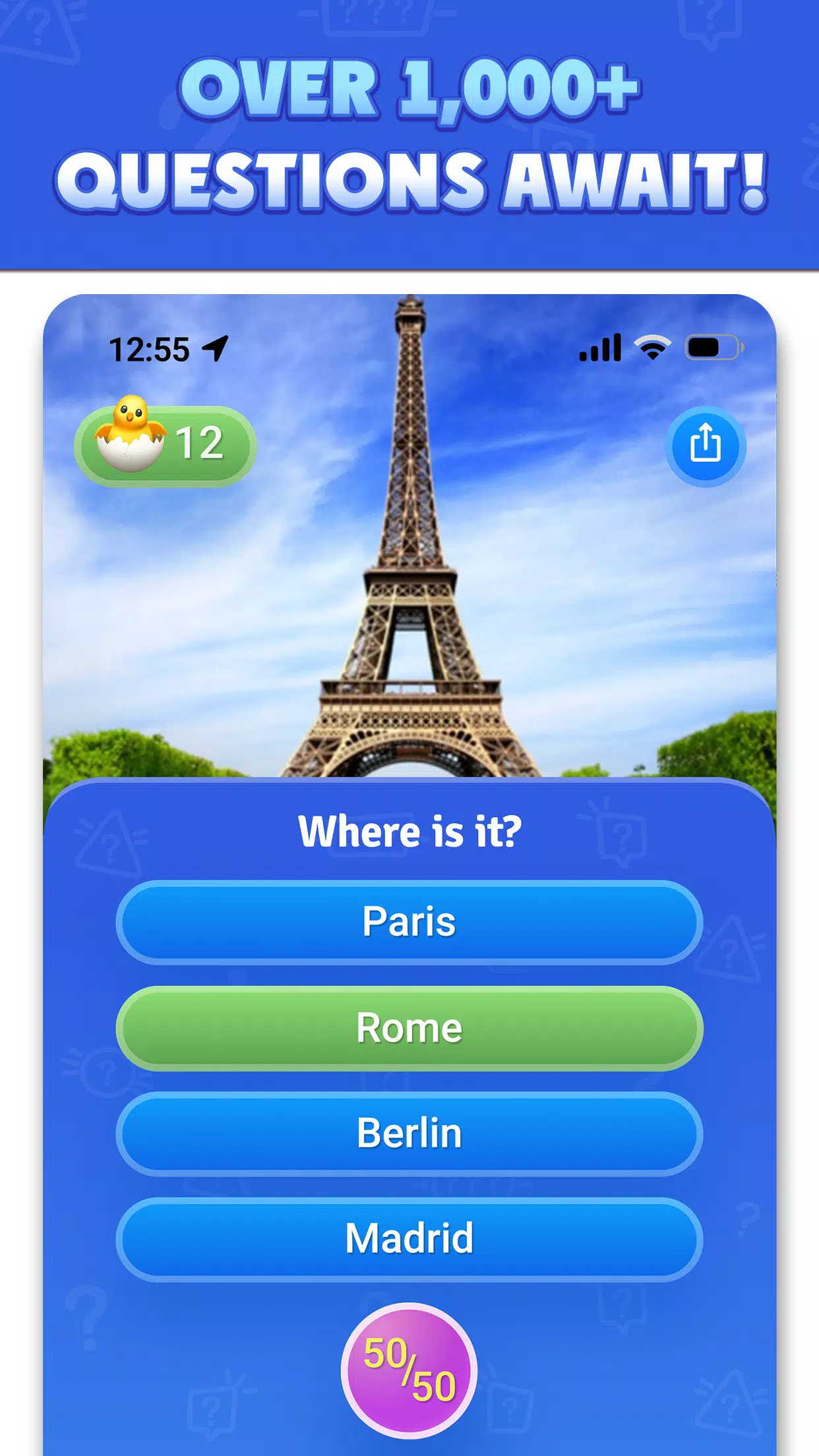 Schermata Trivia Quiz: General Knowledge 1
