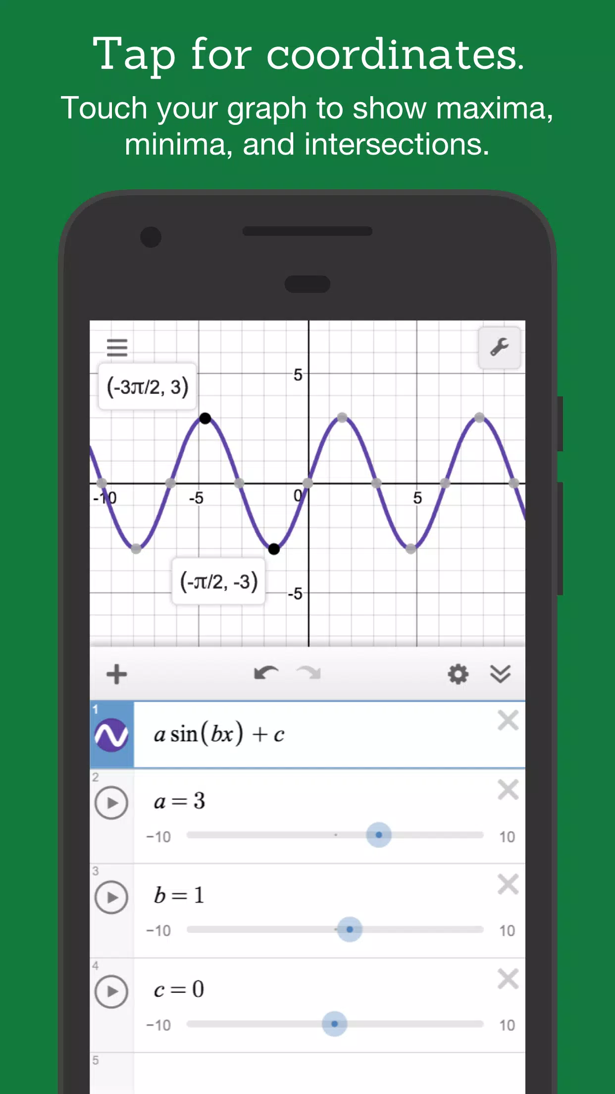 Schermata Desmos 4