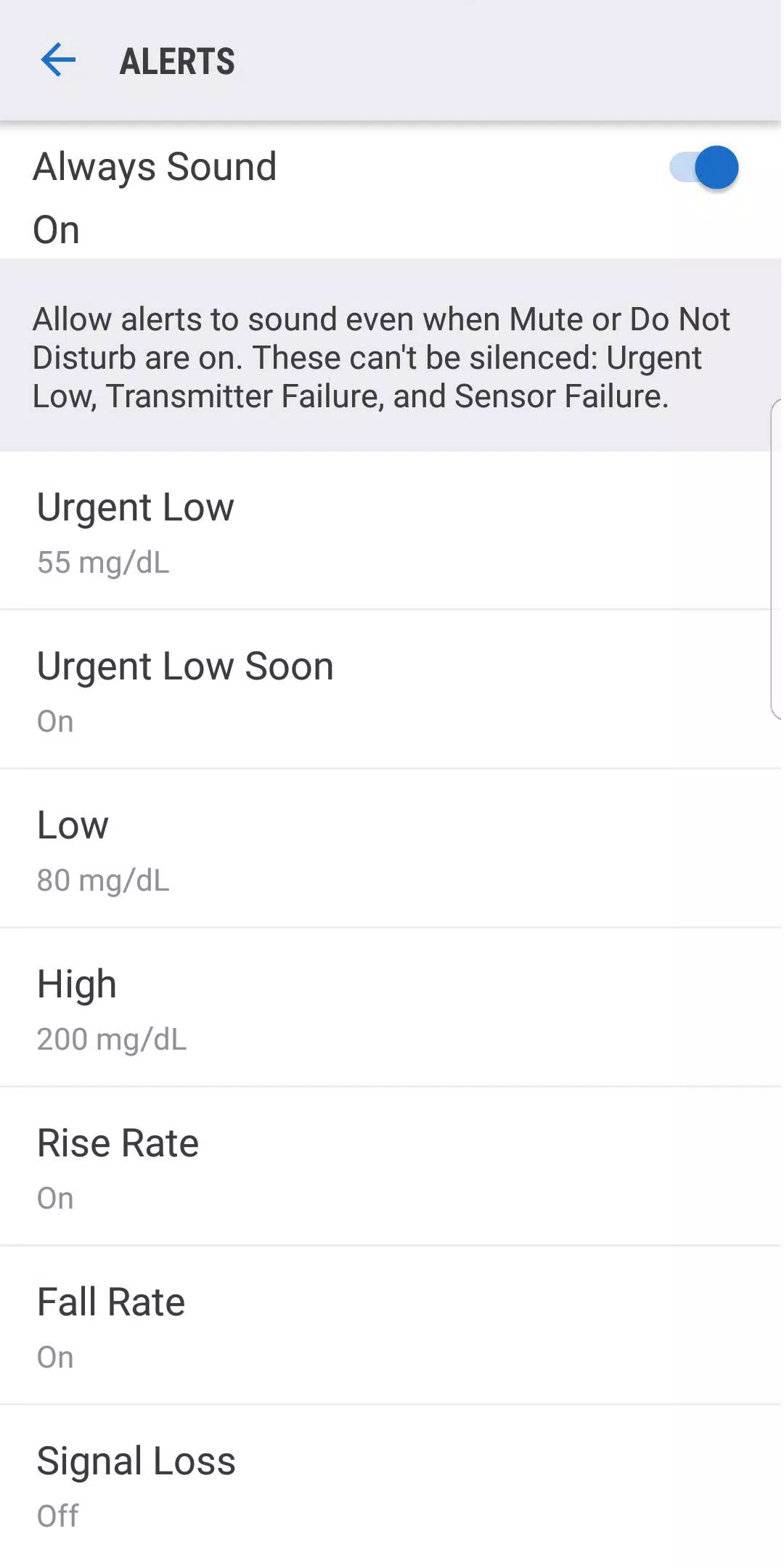 Dexcom G6 Ảnh chụp màn hình 4