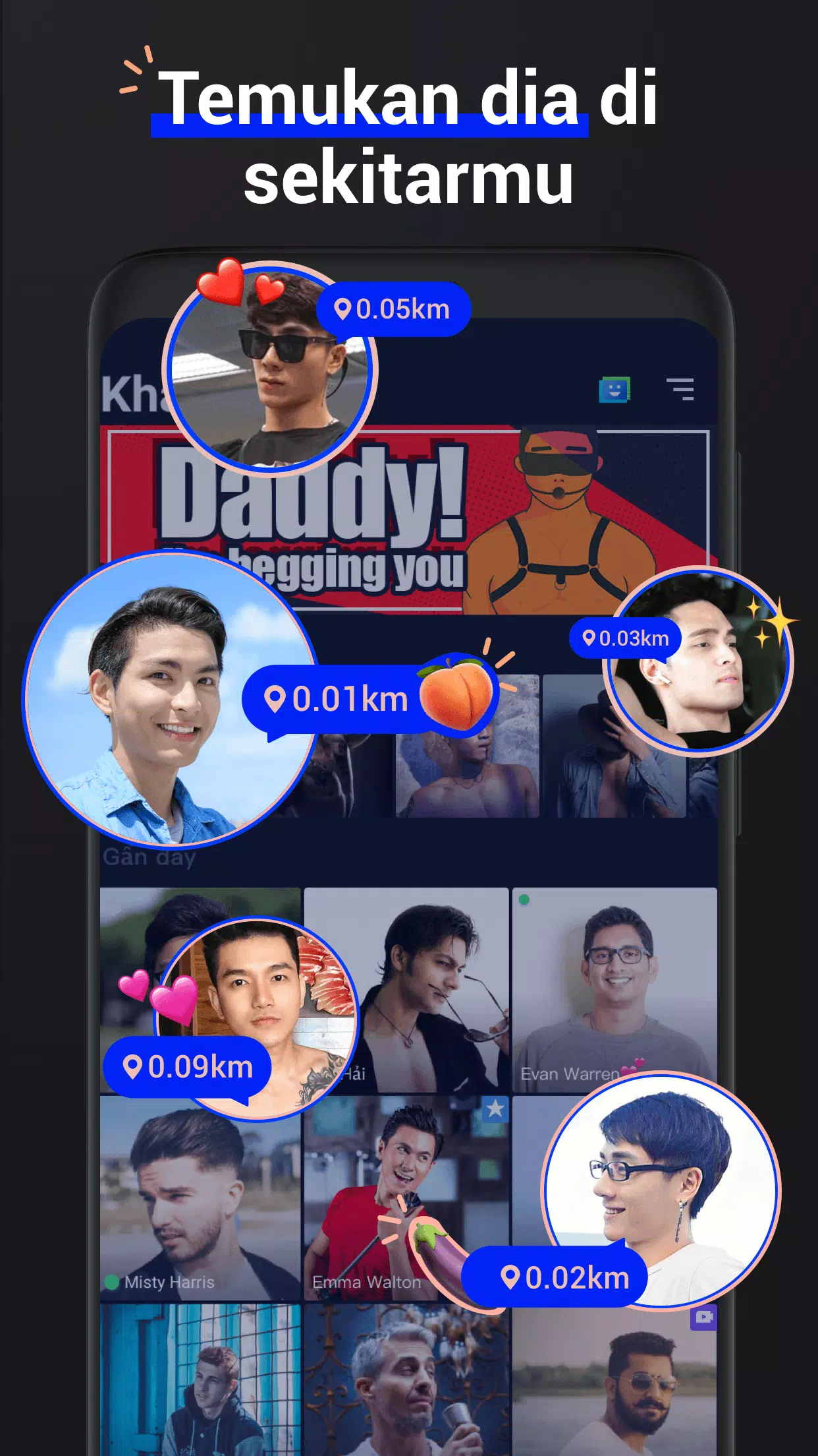 Blued - Men’s Video Chat & LIVE Tangkapan skrin 2