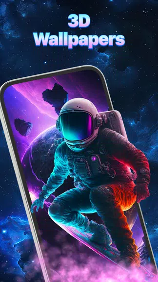 3D Wallpaper - Cool Wallpapers ภาพหน้าจอ 3