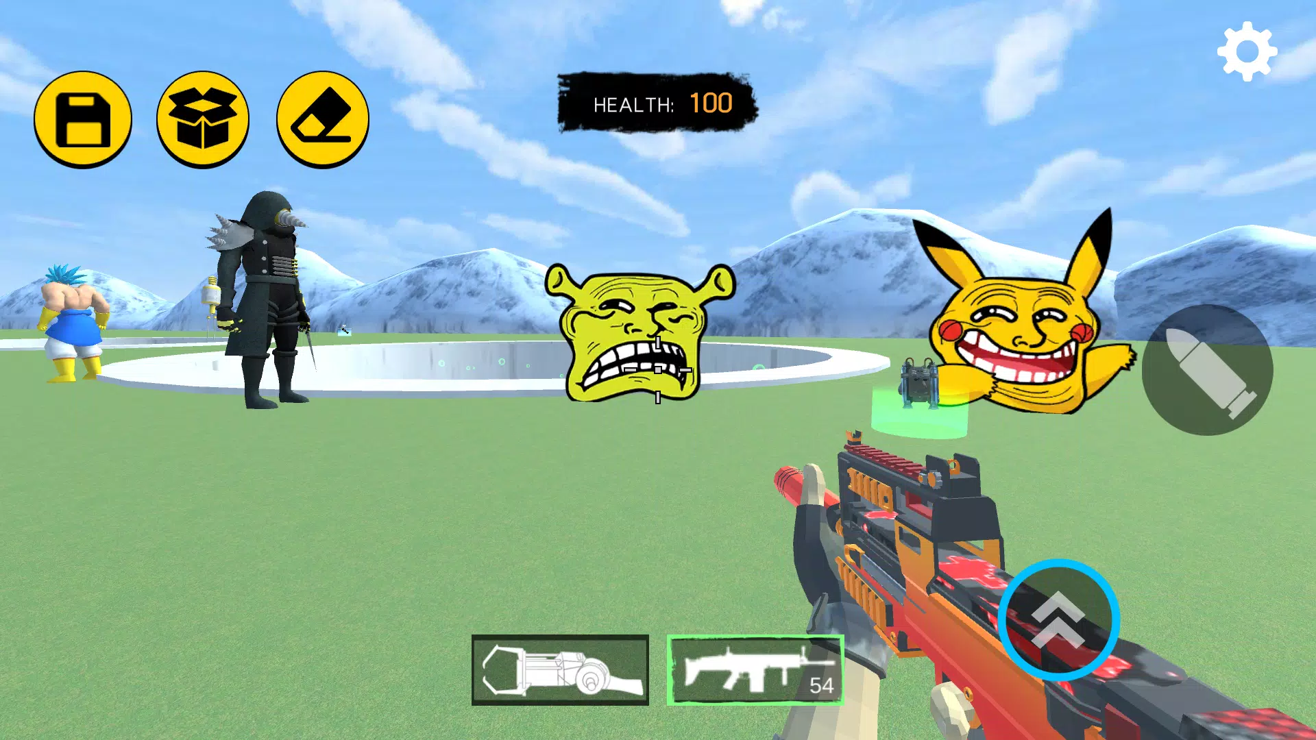 Shooter Sandbox Mods Multi ဖန်သားပြင်ဓာတ်ပုံ 1