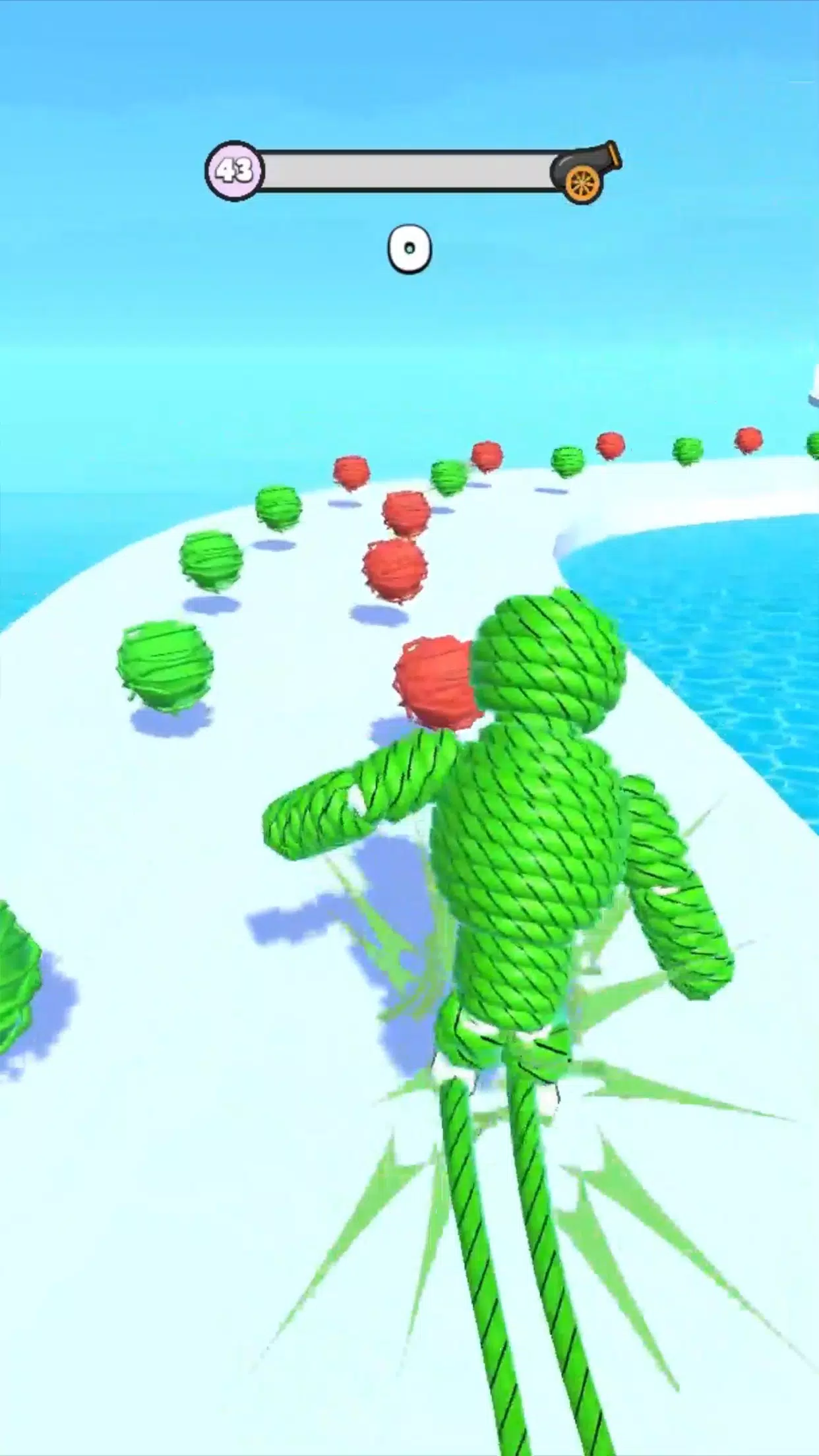 Rope-Man Run Captura de tela 2