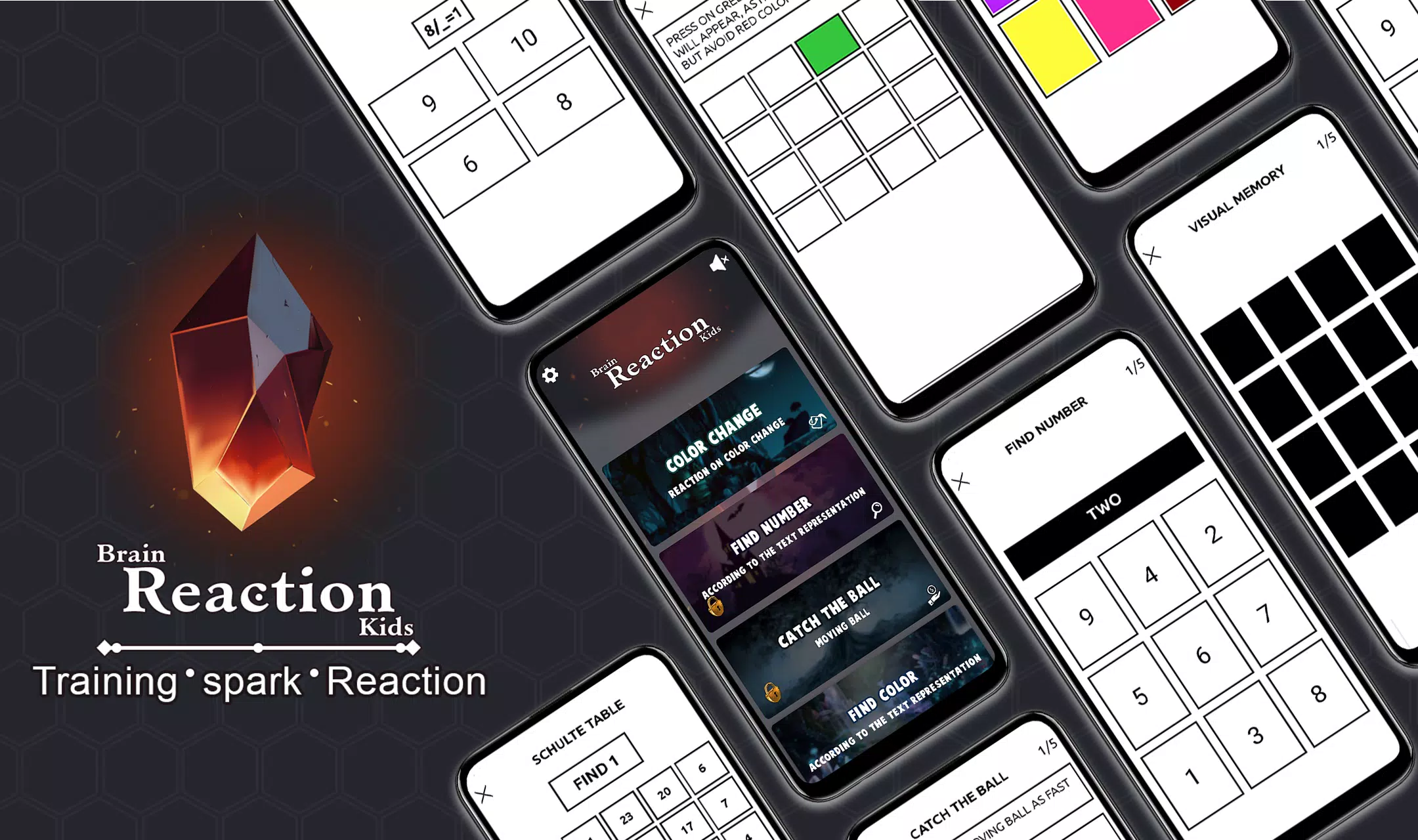 Brain Reaction :kids Screenshot 1