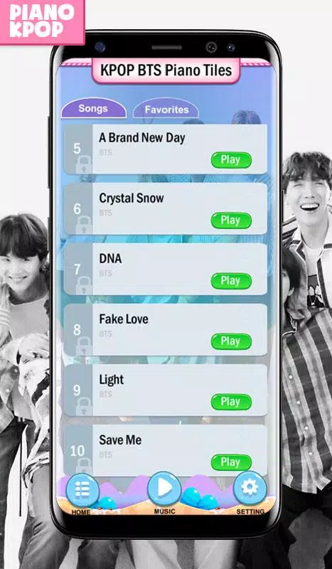 KPOP BTS Piano Magic Tiles應用截圖第3張