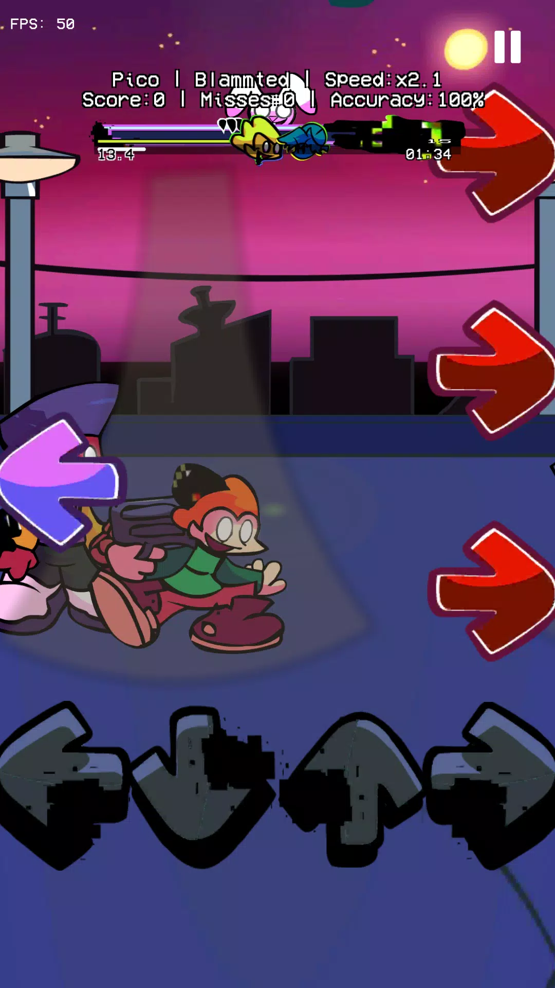 Schermata Glitched Legends Battle Mod 1