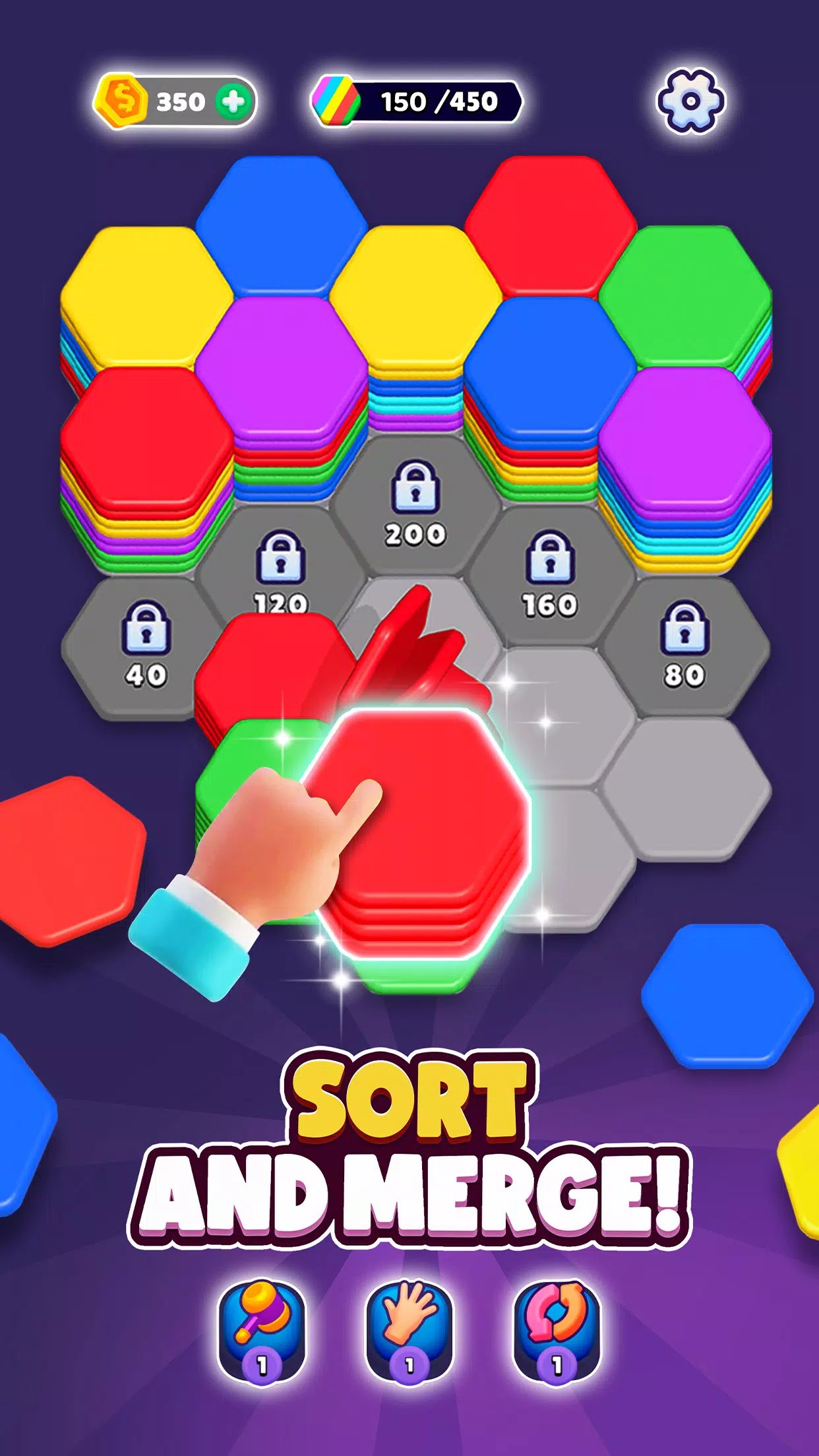 Hexa Sort Ảnh chụp màn hình 3