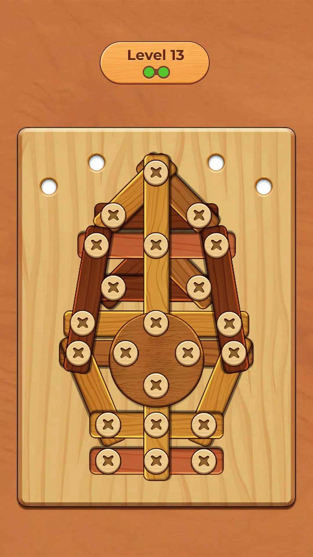 Wood Screw Puzzle Screenshot 1